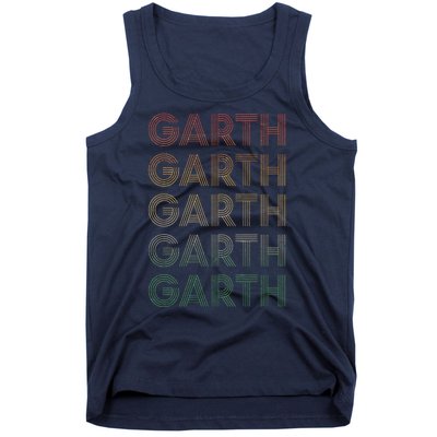 Vintage Retro Style Garth Tank Top