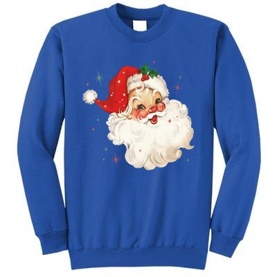 Vintage Retro Santa Christmas Funny Gift Sweatshirt