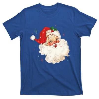 Vintage Retro Santa Christmas Funny Gift T-Shirt