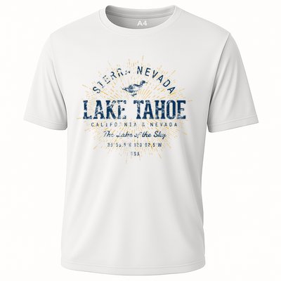 Vintage Retro Style Lake Tahoe Performance Shirt