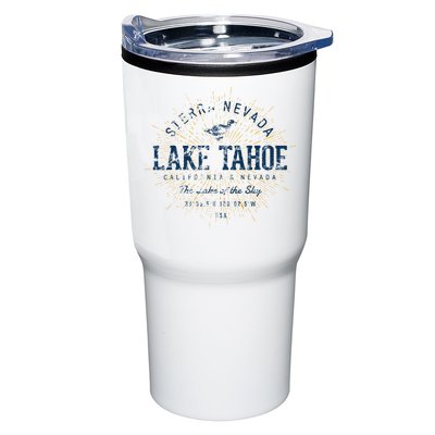Vintage Retro Style Lake Tahoe Tumbler