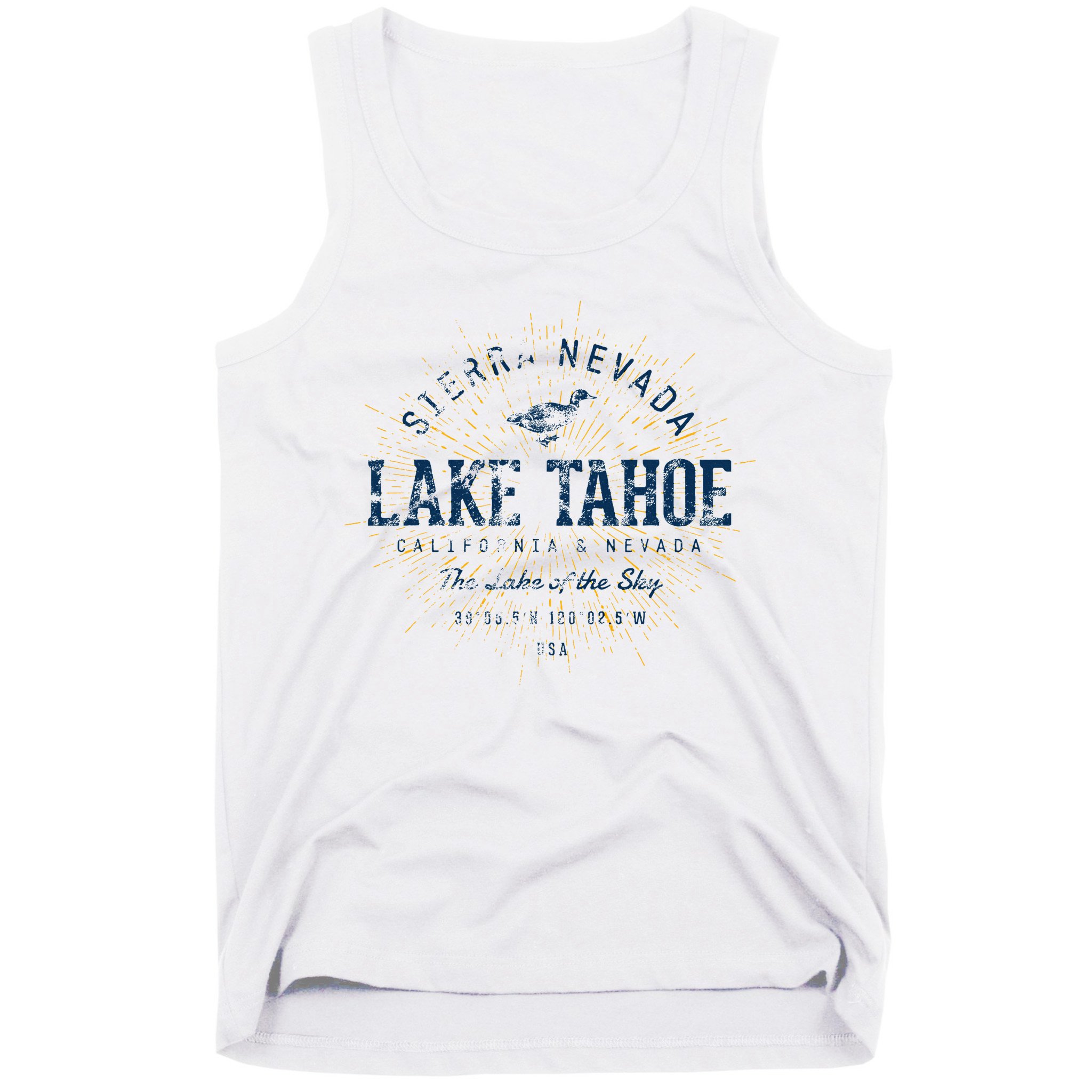 Vintage Retro Style Lake Tahoe Tank Top