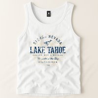 Vintage Retro Style Lake Tahoe Tank Top