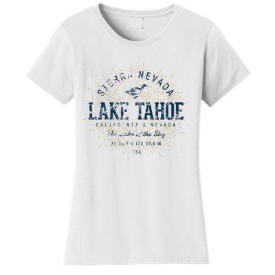 Vintage Retro Style Lake Tahoe Women's T-Shirt