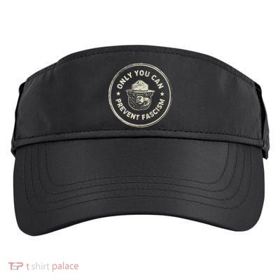 Vintage Resist Smokey The Bear Only You Can Prevent Fascism Adult Drive Performance Visor