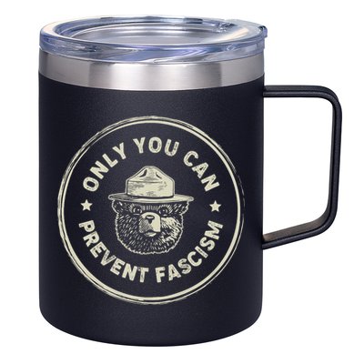 Vintage Resist Only You Can Prevent Fascism 12oz Stainless Steel Coffee Mug