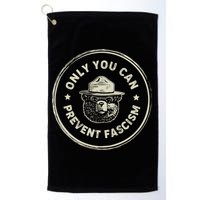 Vintage Resist Only You Can Prevent Fascism Golf Towel