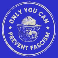 Vintage Resist Only You Can Prevent Fascism Poster