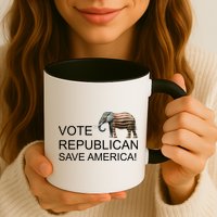 Vote Republican Save America Mug