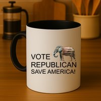 Vote Republican Save America Mug