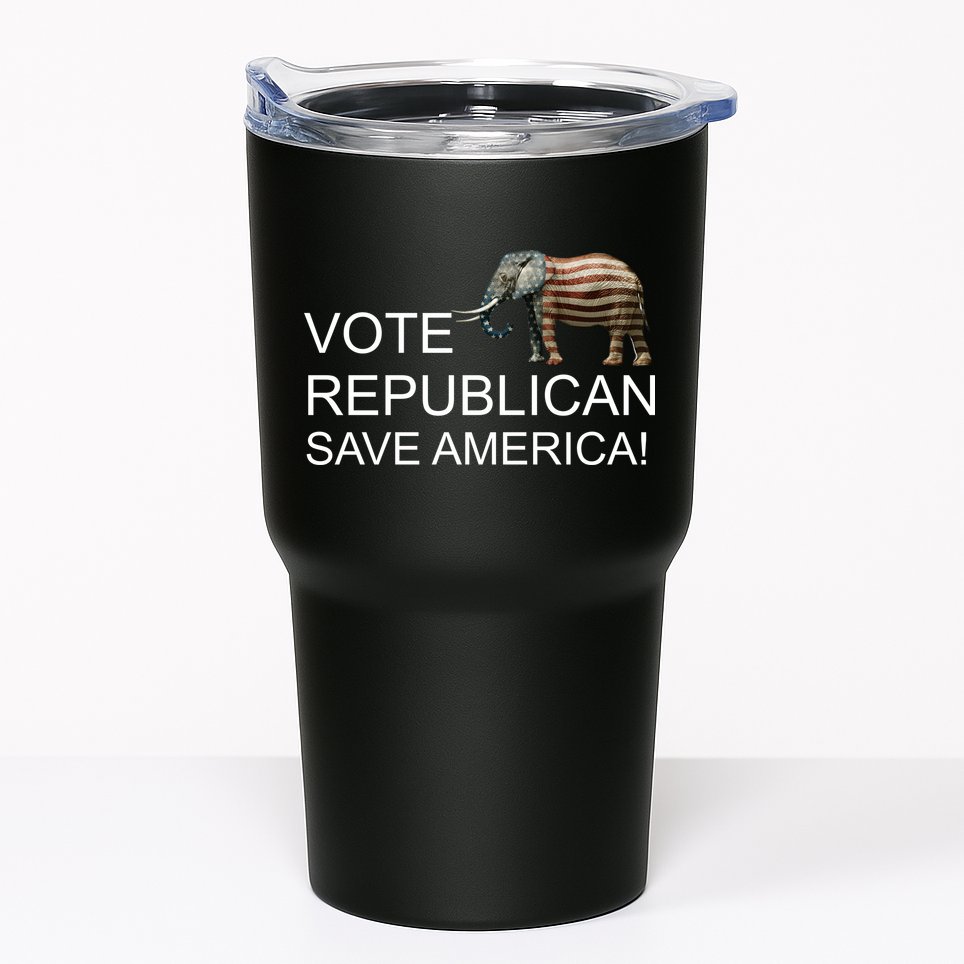 Vote Republican Save America Tumbler