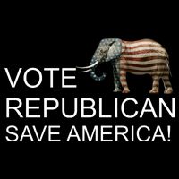 Vote Republican Save America Wool Snapback Cap