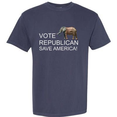 Vote Republican Save America Garment-Dyed Heavyweight T-Shirt