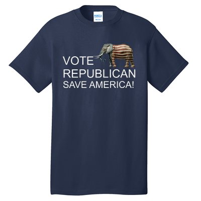 Vote Republican Save America Tall T-Shirt