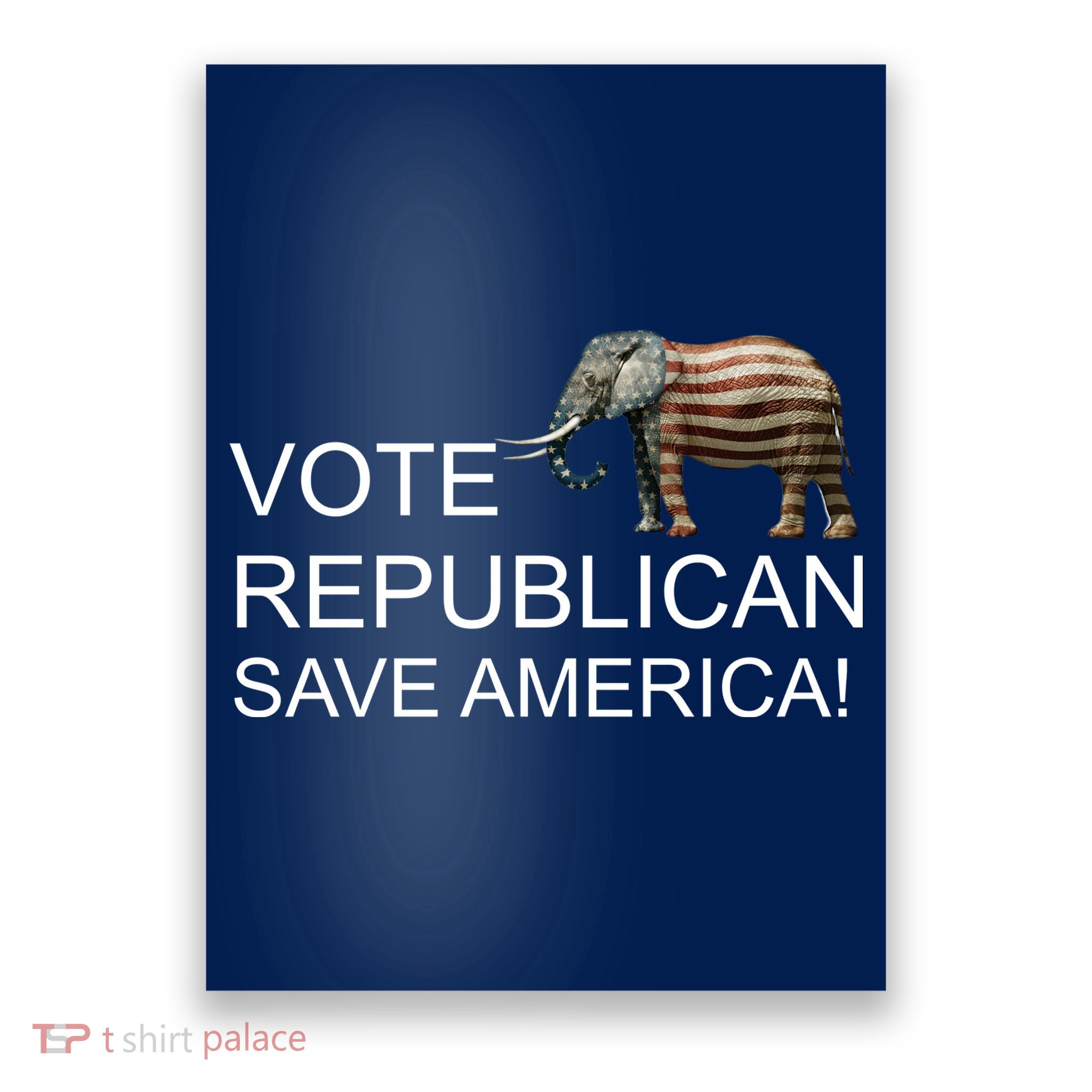 Vote Republican Save America Poster