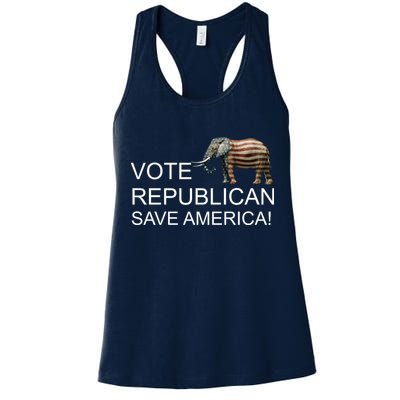 Vote Republican Save America Womens Tank Top