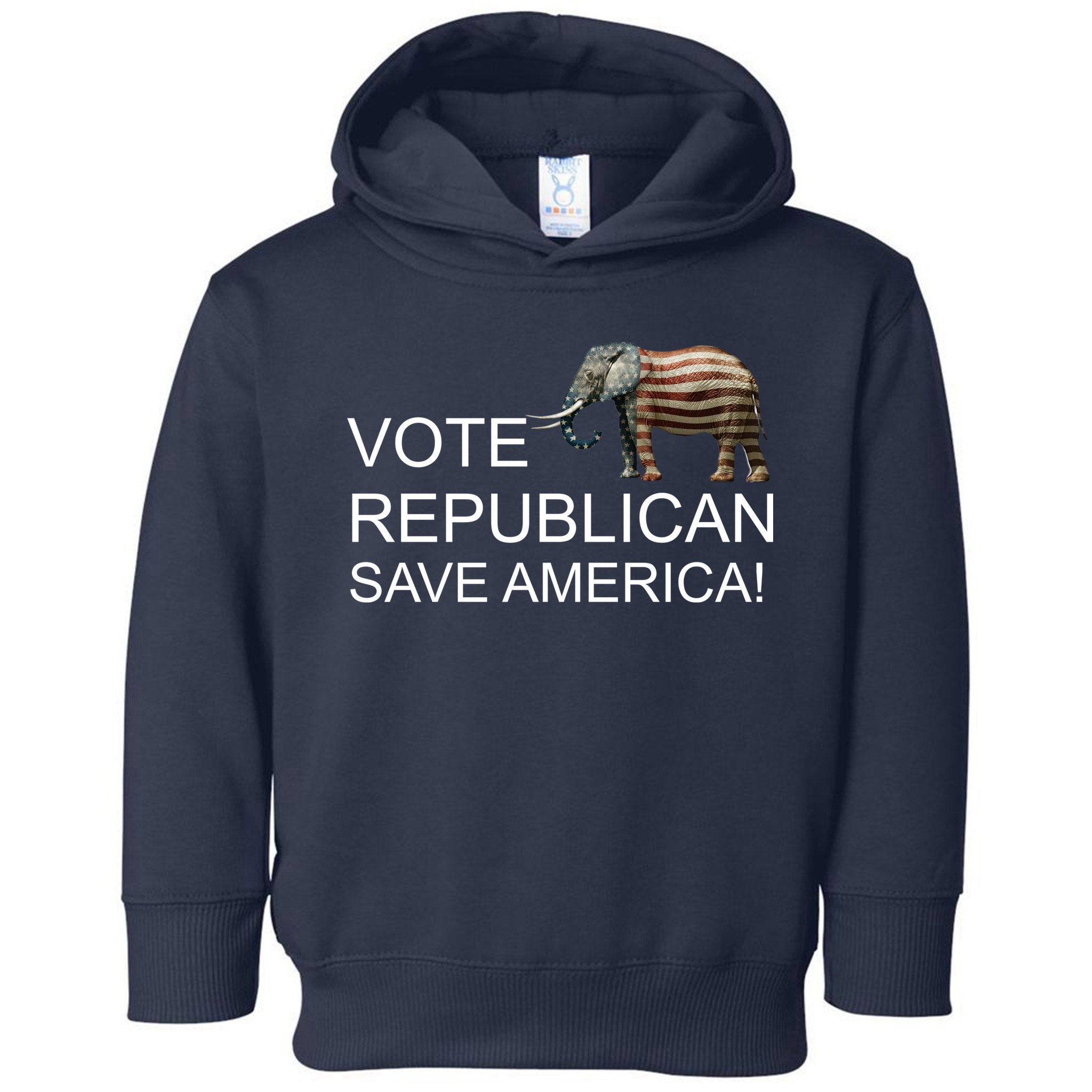 Vote Republican Save America Toddler Hoodie