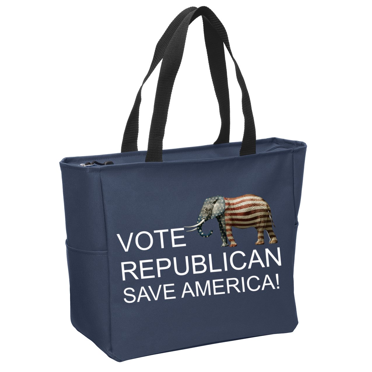 Vote Republican Save America Zip Tote Bag