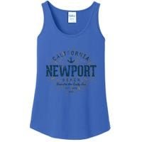 Vintage Retro Style Newport Beach Gift Ladies Essential Tank