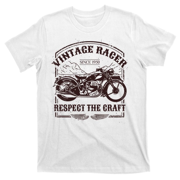 Vintage Racer Since 1950 Motorcycle T-Shirt