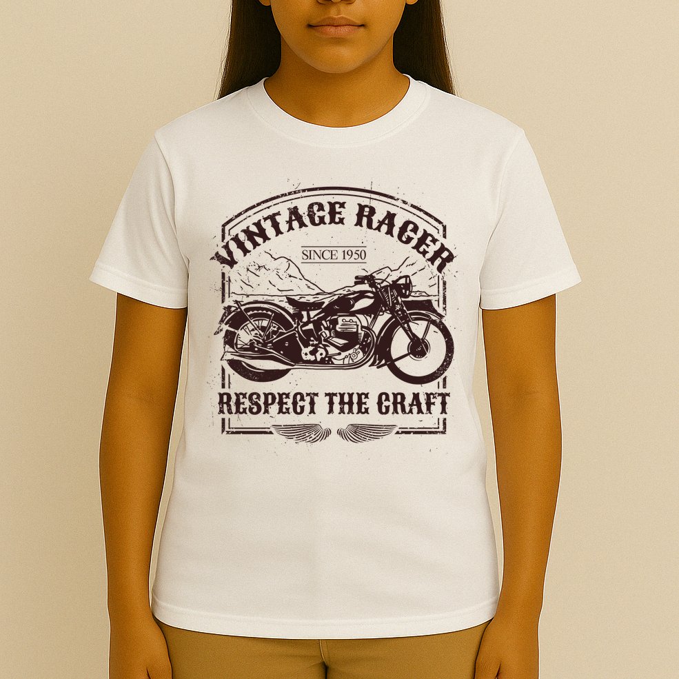 Vintage Racer Since 1950 Motorcycle T-Shirt