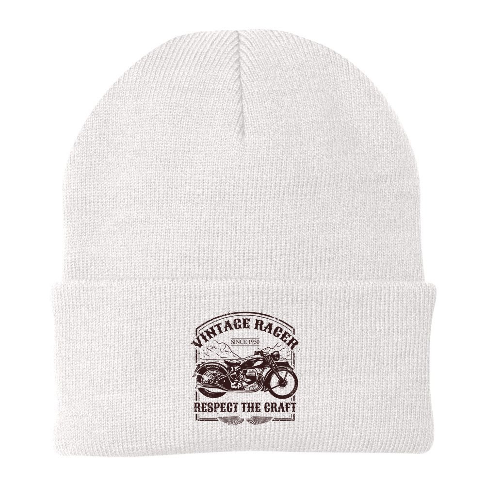 Vintage Racer Since 1950 Motorcycle Beanie