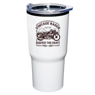 Vintage Racer Since 1950 Motorcycle Tumbler