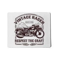 Vintage Racer Since 1950 Motorcycle Mousepad