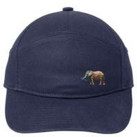 Vote Republican Save America Front and Back 7-Panel Snapback Hat
