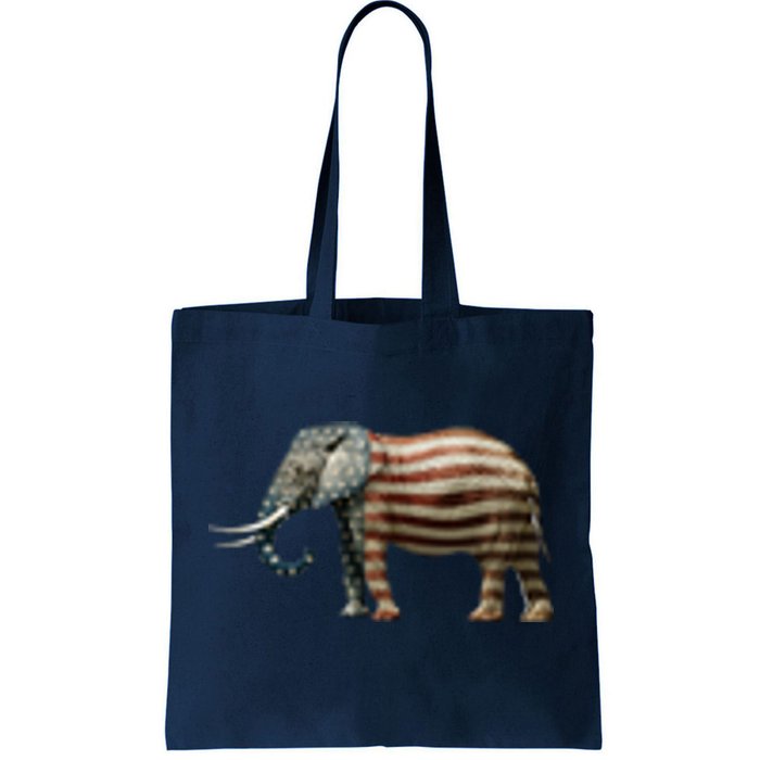 Vote Republican Save America Front and Back Tote Bag