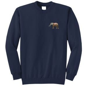 Vote Republican Save America Front and Back Tall Sweatshirt