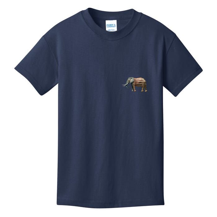 Vote Republican Save America Front and Back Kids T-Shirt