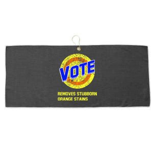 Vote Removes Stubborn Orange Stains Large Microfiber Waffle Golf Towel