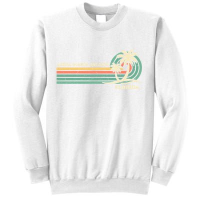 Vintage Retro Summer Vacation Florida Anna Maria Island Cool Gift Sweatshirt