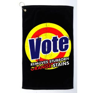 Vote Removes Stubborn Orange Stains 2024 Platinum Collection Golf Towel