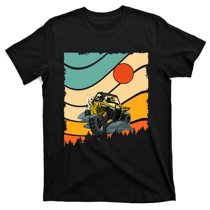 Vintage Retro Style UTV Dirt Offroad SXS Racing Quad Car Premium T-Shirt