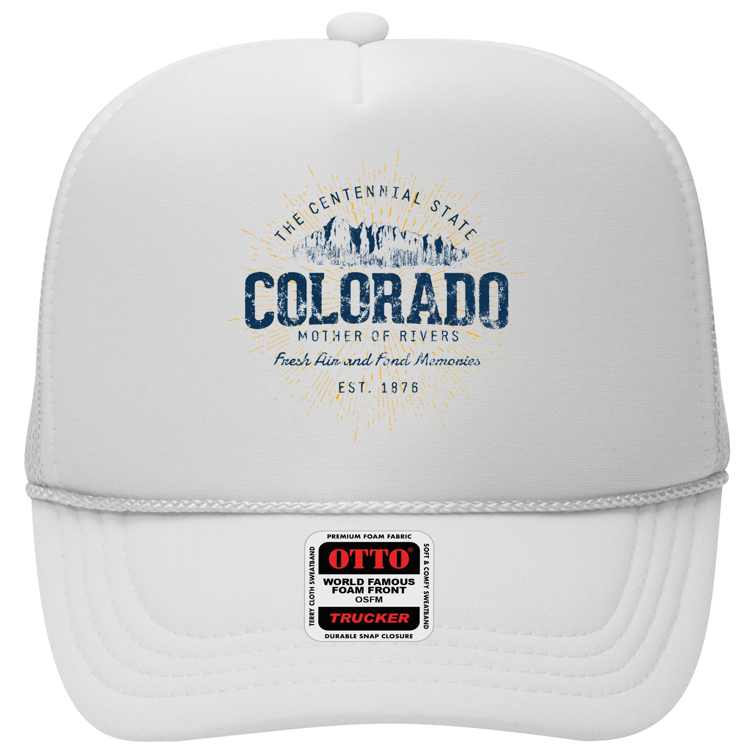 Vintage Retro Style Colorado Sweatshirt.png Hat