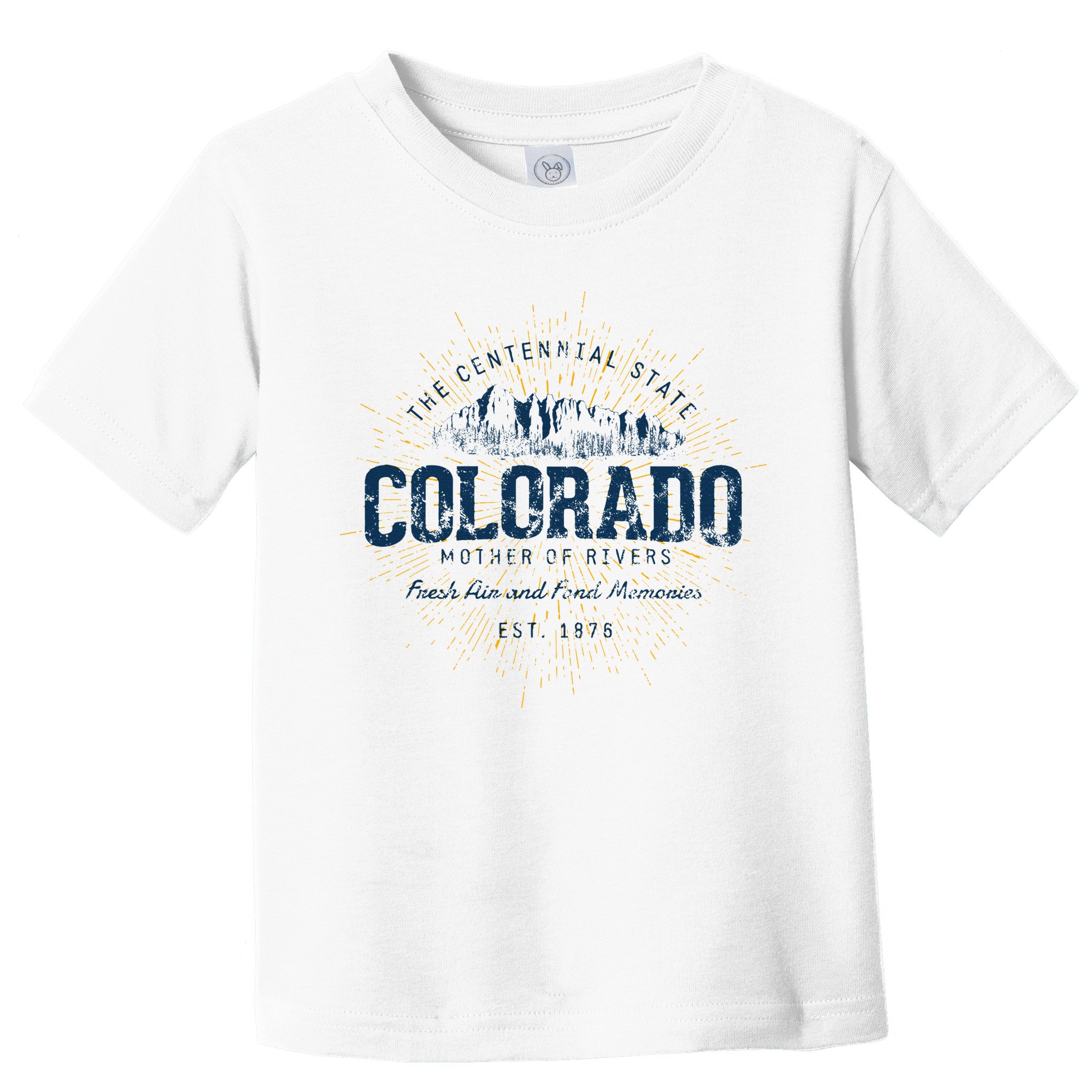 Vintage Retro Style Colorado Sweatshirt.png Toddler T-Shirt