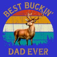 Vintage Retro Style Whitetailed Deer Best Buckin Dad Ever Great Gift Sweatshirt