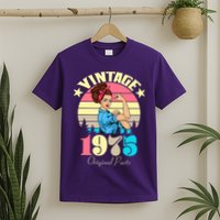 Vintage Rosie The Riveter 1975 Original Parts 50th Birthday T-Shirt