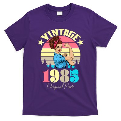 Vintage Rosie The Riveter 1985 Original Parts 40th Birthday T-Shirt