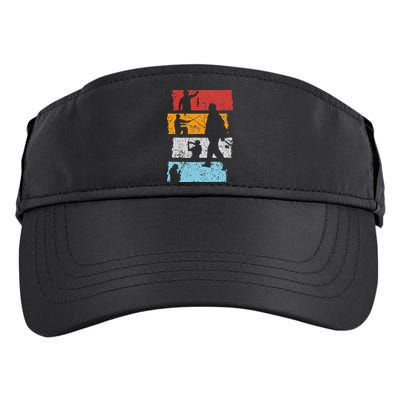 Vintage Retro Trout aquatic Bait Pond saltwater freshwater Adult Drive Performance Visor