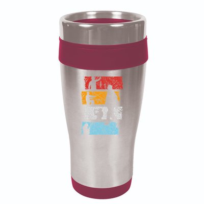 Vintage Retro Trout aquatic Bait Pond saltwater freshwater 16oz Travel Tumbler