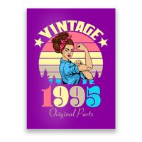 Vintage Rosie The Riveter 1995 Original Parts 30th Birthday Poster