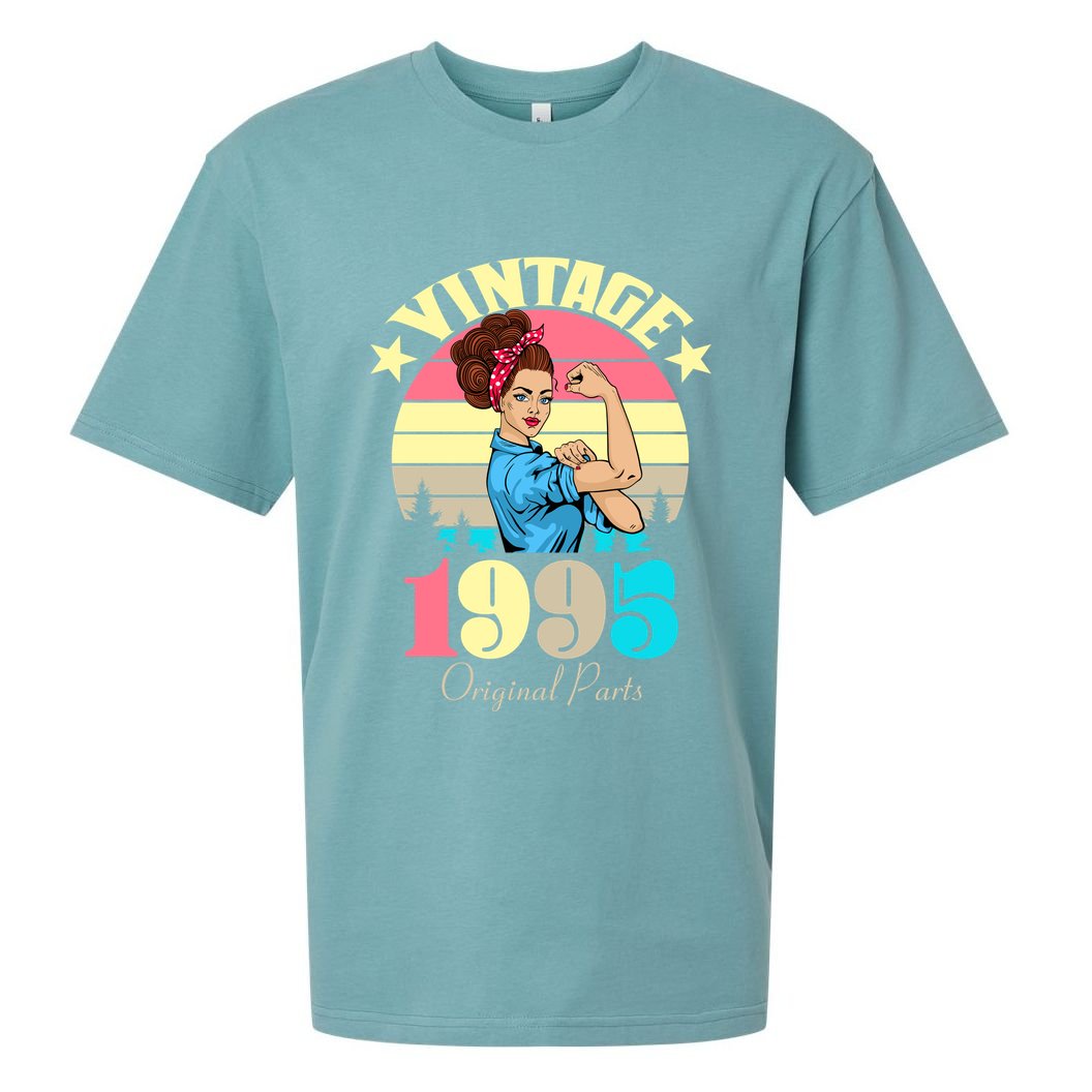 Vintage Rosie The Riveter 1995 Original Parts 30th Birthday Sueded Cloud Jersey T-Shirt
