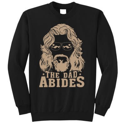 Vintage Retro The Dad Abides Tall Sweatshirt