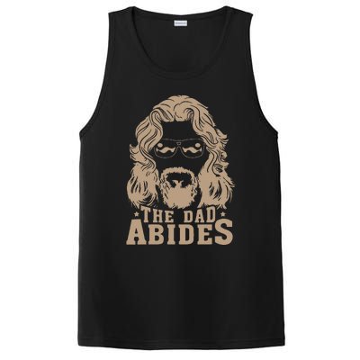 Vintage Retro The Dad Abides PosiCharge Competitor Tank