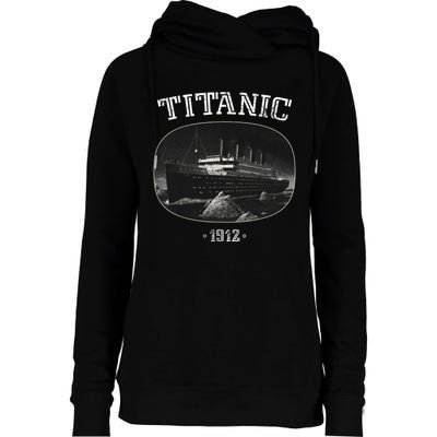 Vintage RMS Titanic | Cruise Ship Womens Funnel Neck Pullover Hood