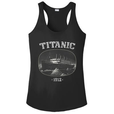 Vintage RMS Titanic | Cruise Ship Ladies PosiCharge Competitor Racerback Tank