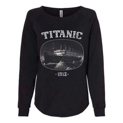 Vintage RMS Titanic | Cruise Ship Womens California Wash Sweatshirt